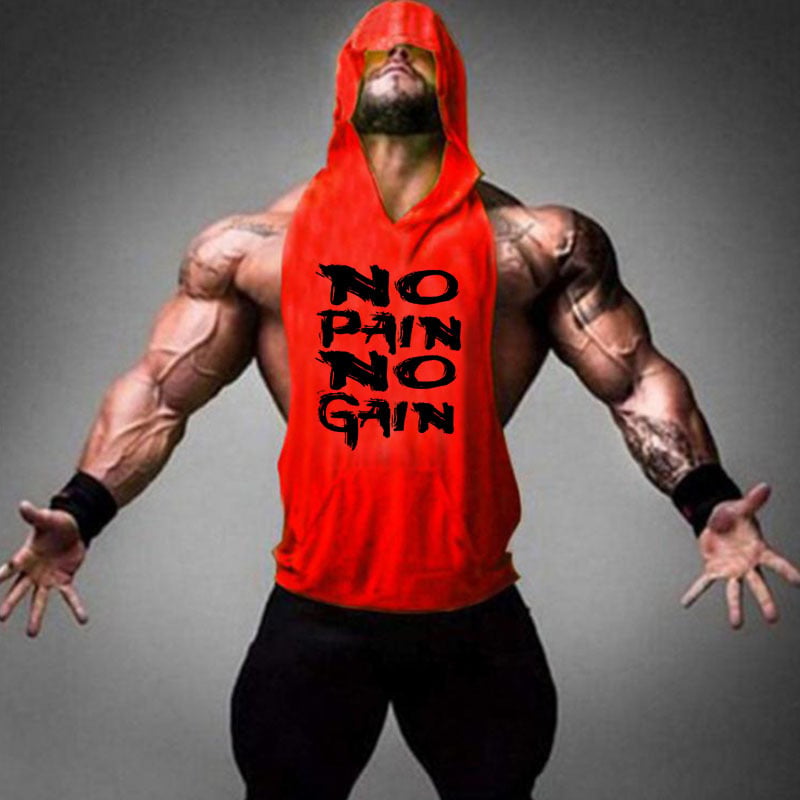 GYM PRINT MEN'S CASUAL T-SHIRT