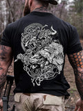 BERSERKER PRINT MEN'S CASUAL T-SHIRT