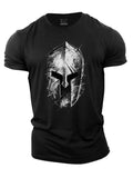 SPARTAN HEAD CASUAL MEN'S T-SHIRT