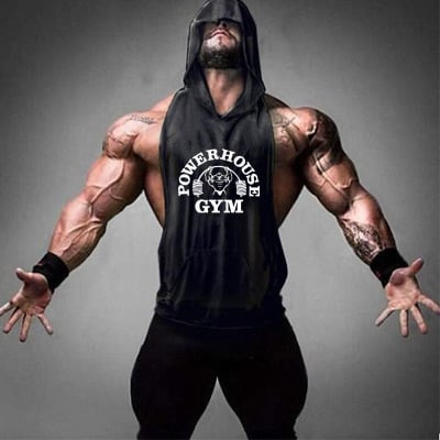 GYM PRINT MEN'S CASUAL T-SHIRT
