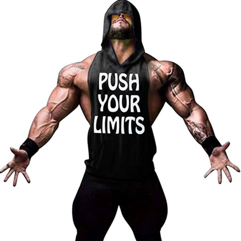 GYM PRINT MEN'S CASUAL T-SHIRT