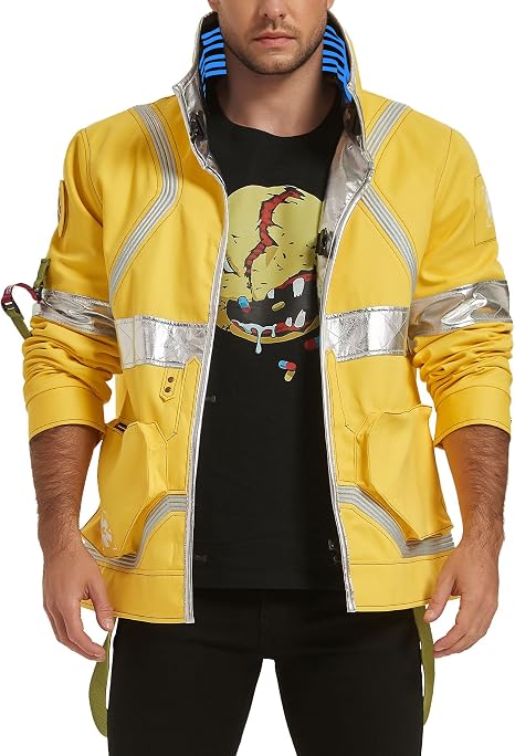 High-Visibility Reflective Streetwear Anime Costume