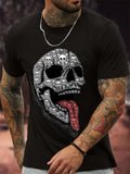 SUPER SKULL MEN'S FASHION T-SHIRT