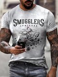 OCTOPUS PRINT MEN'S CASUAL T-SHIRT