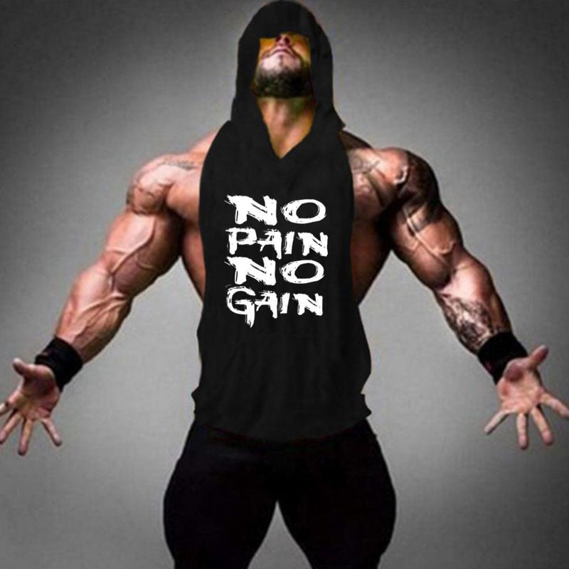 GYM PRINT MEN'S CASUAL T-SHIRT