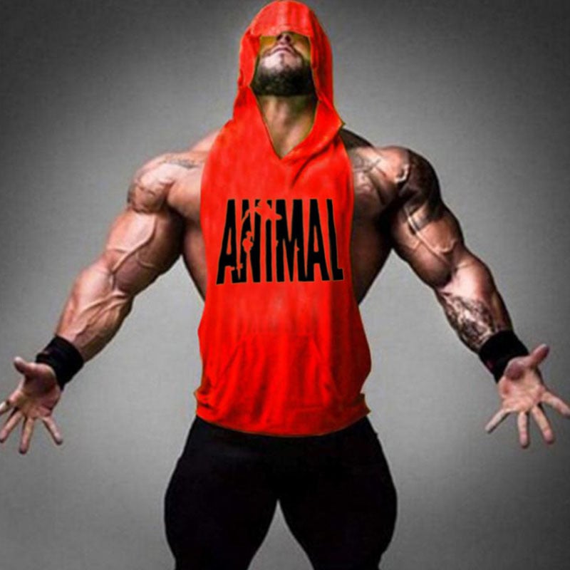 GYM PRINT MEN'S CASUAL T-SHIRT